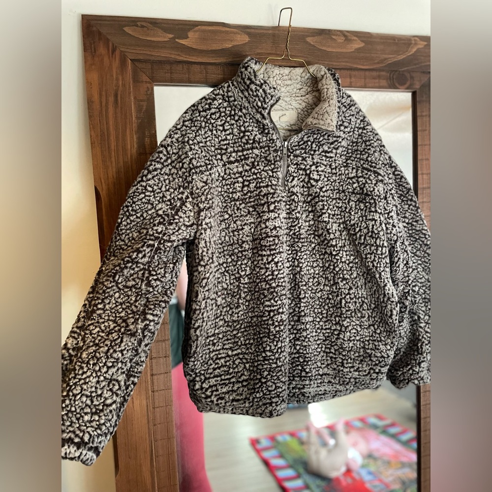 Sherpa quarter zip